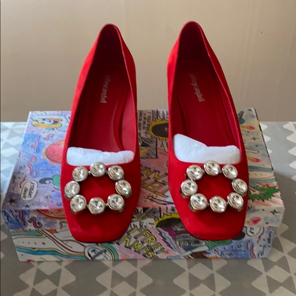 Red sexy shoes